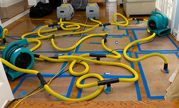 Professional Water Extraction technician working in Helmetta, NJ